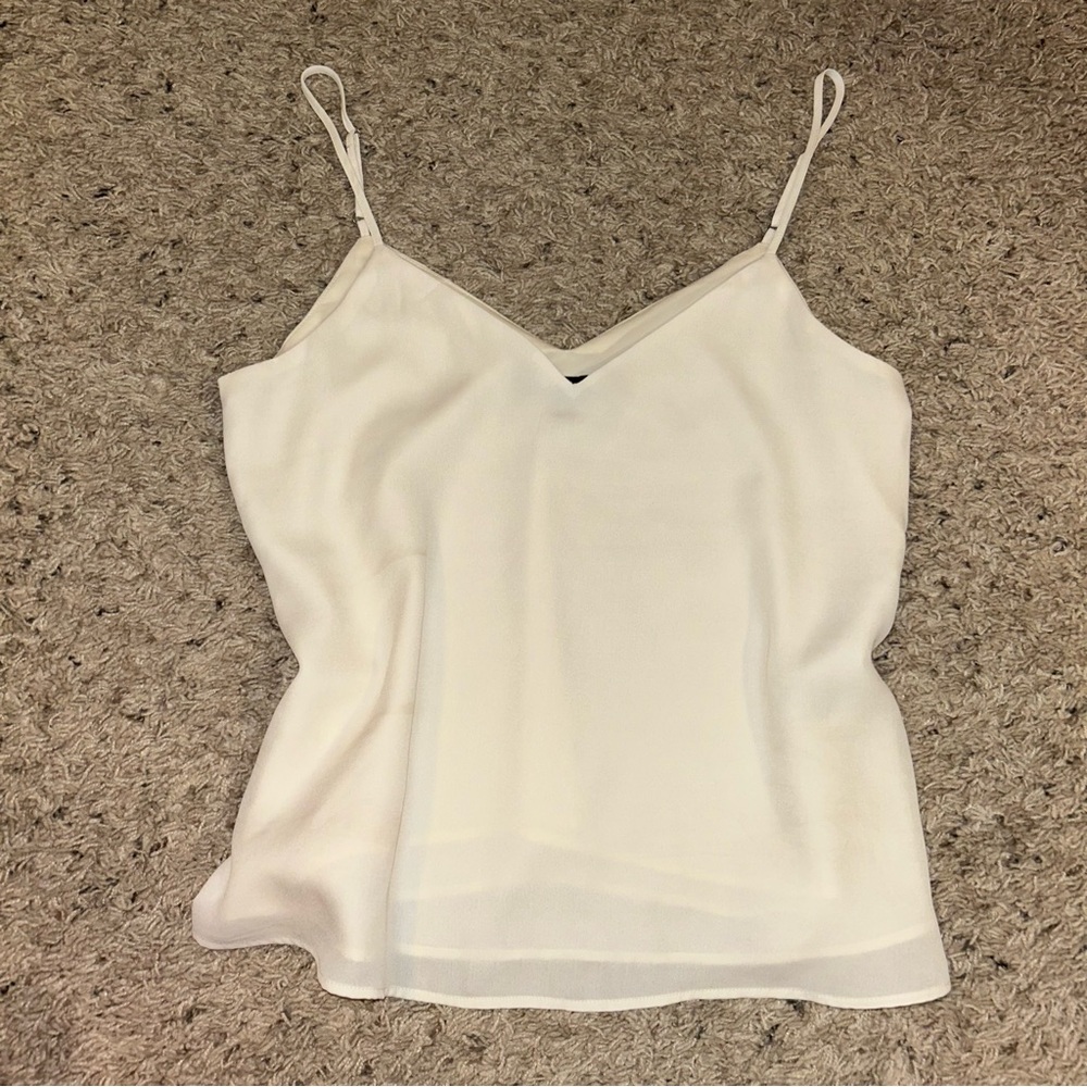 Banana Republic White Tank Top